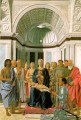 La Virgen y el Niño con los Santos Humanismo del Renacimiento italiano Piero della Francesca